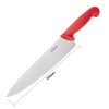 Hygiplas Chefs Knife Red 25.5cm