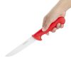 Hygiplas Stiff Blade Boning Knife Red 15cm