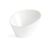 Olympia Whiteware Oval Sloping Bowls 154x 133mm 335ml (4 pack)