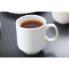 Olympia Whiteware Stacking Mugs 284ml 10oz (Pack of 12)