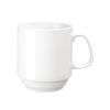 Olympia Whiteware Stacking Mugs 284ml 10oz (Pack of 12)