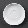 Olympia Whiteware Espresso Saucers (12 pack)