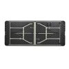 Bolero Rectangular Centre Folding Utility Table Black 6ft (Single)