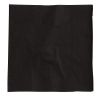 Swantex Cocktail Napkin Black 25x25cm 2ply 1/4 Fold (8 Pack)
