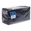 Swantex Cocktail Napkin Black 25x25cm 2ply 1/4 Fold (8 Pack)