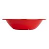 Olympia Kristallon Polycarbonate Bowls Red 172mm (Pack of 12)