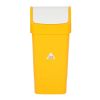 SYR Polypropylene Swing Bin Yellow 50Ltr