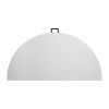 Bolero 5ft Round Folding Table White