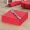 Fasana Dinner Napkin Red 40x40cm 3ply 1/4 Fold (1000 pack)