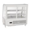 Polar C-Series Countertop Food Display Fridge 100Ltr White
