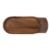 Churchill Single Handled Medium Wooden Boards 355mm (4 pack)
