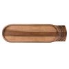 Churchill Single Handled Large Wooden Boards 480mm (4 pack)