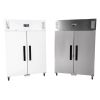 Polar G-Series Upright Double Door Freezer 1200Ltr White