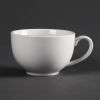Olympia Whiteware Elegant Cups 230ml 8oz (12 Pack)