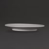 Olympia Whiteware Elegant Saucers 148mm (Pack of 12)