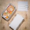 Fiesta Recyclable Foil Containers Large 660ml (500 Pack)