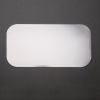 Fiesta Foil Container Waxed Lids Large (500 Pack)