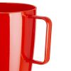 Olympia Kristallon Polycarbonate Handled Beakers Red 284ml (Pack of 12)
