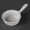 Olympia Whiteware Miniature Pan Shaped Bowls 35ml 1.2oz (Pack of 12)