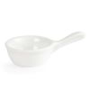 Olympia Whiteware Miniature Pan Shaped Bowls 35ml 1.2oz (12 pack)