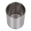 Bolero Waste Paper Bin Stainless Steel 10.2Ltr