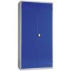 Janitorial Cupboard Grey Blue Doors