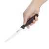 Hygiplas Serrated Tomato Knife Black 10.5cm