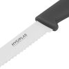 Hygiplas Serrated Tomato Knife Black 10cm