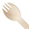 Fiesta Compostable Individually Wrapped Wooden Sporks (500 pack)