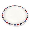 Harfield Polycarbonate Patterned Plates 23cm (10 Pack)