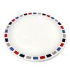 Harfield Polycarbonate Patterned Plates 17cm (12 Pack)