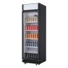 Nisbets Essentials Upright Display Cooler with Light Box 346Ltr