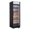 Nisbets Essentials Upright Display Cooler with Light Box 346Ltr