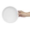 Olympia Whiteware Stacking Bowls 215mm/8 1/2