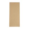 Europochette Brown Cutlery Pouch with White Napkin (500 pack)
