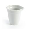 Olympia Whiteware Bistro Milk Jug White 42ml (12 pack)