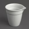 Olympia Whiteware Bistro Milk Jug White 100ml (12 pack)