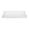 Vegware Compostable Flat Lids With No Hole 200ml / 7oz (1000 pack)