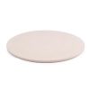 Round Pizza Stone with Metal Serving Rack 15in