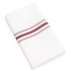 Bistro Table Napkins Burgundy Stripe (10 pack)