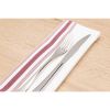 Bistro Table Napkins Burgundy Stripe (Pack of 10)