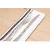 Bistro Table Napkins Black Stripe (Pack of 10)