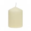 Ivory Pillar Short 3inch Candle (Pack of 12)