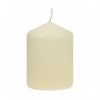 Bolsius Ivory Pillar Short Candles 3