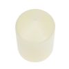 Bolsius Ivory Pillar Short Candles 3