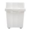 Araven Transparent Mobile Ingredient Bin 80Ltr