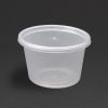 Fiesta Recyclable Microwavable Deli Pot Lids (100 pack)