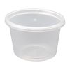 Fiesta Recyclable Microwavable Deli Pots (Pack of 100)