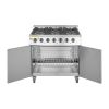 Buffalo 6 Burner Oven Range