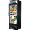 True 1 Glass Door 538L Upright Display Fridge Black GDM-19T-HC-TSL01